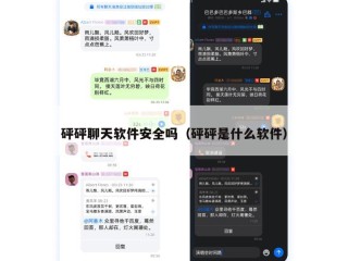 砰砰聊天软件安全吗（砰砰是什么软件）