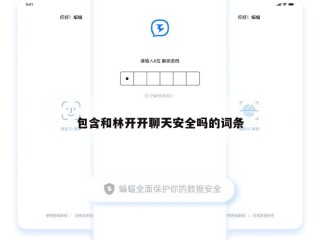包含和林开开聊天安全吗的词条