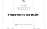 哪个加密聊天软件好玩（加密 聊天 软件）
