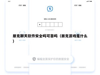 朋克聊天软件安全吗可靠吗（朋克游戏是什么）