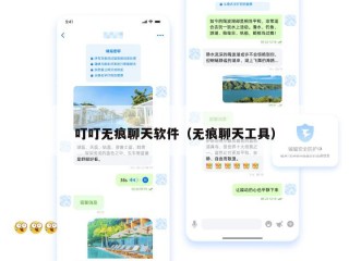 叮叮无痕聊天软件（无痕聊天工具）