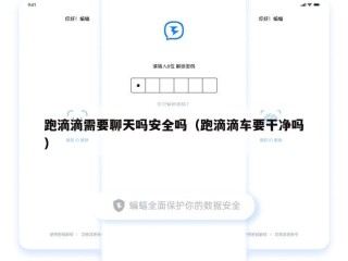 跑滴滴需要聊天吗安全吗（跑滴滴车要干净吗）