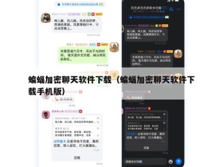 蝙蝠加密聊天软件下载（蝙蝠加密聊天软件下载手机版）
