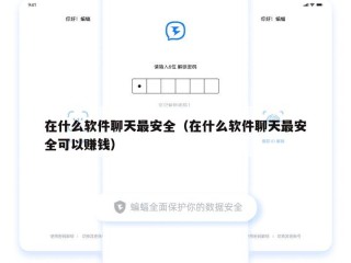 在什么软件聊天最安全（在什么软件聊天最安全可以赚钱）
