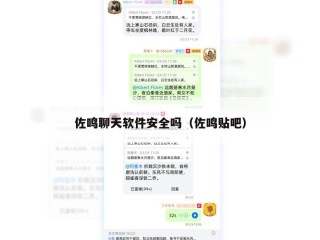 佐鸣聊天软件安全吗（佐鸣贴吧）
