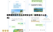 蝶舞聊天软件怎么样啊安全吗（蝶舞是什么游戏）