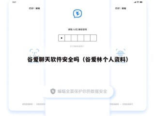 谷爱聊天软件安全吗（谷爱林个人资料）