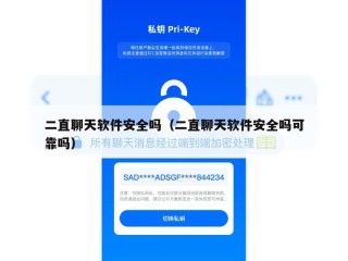 二直聊天软件安全吗（二直聊天软件安全吗可靠吗）