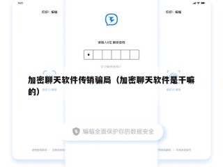 加密聊天软件传销骗局（加密聊天软件是干嘛的）
