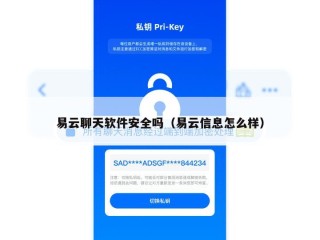 易云聊天软件安全吗（易云信息怎么样）