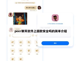 peer聊天软件上回款安全吗的简单介绍