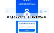 聊天工具安全性对比（比较安全的聊天工具）