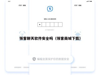 领客聊天软件安全吗（领客商城下载）