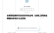 谷歌微信聊天交友软件安全吗（谷歌上的微信跟国内的有什么区别）