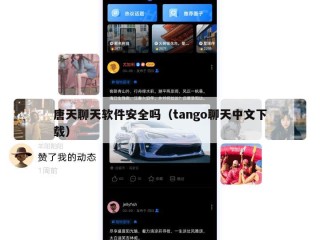 唐天聊天软件安全吗（tango聊天中文下载）