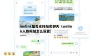 welink是否支持加密聊天（welink人数限制怎么设置）