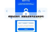 威图加密聊天（威图加密聊天能加微信吗）