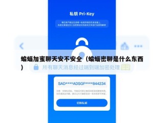 蝙蝠加蜜聊天安不安全（蝙蝠密聊是什么东西）
