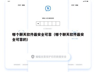 哪个聊天软件最安全可靠（哪个聊天软件最安全可靠的）