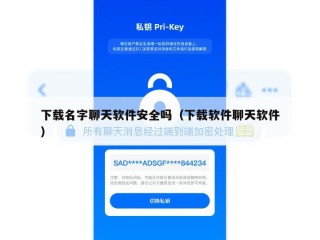 下载名字聊天软件安全吗（下载软件聊天软件）