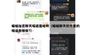 蝙蝠加密聊天暗语是啥啊（蝙蝠聊天软件里的暗语有哪些?）