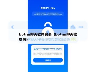 botim聊天软件安全（botim聊天收费吗）