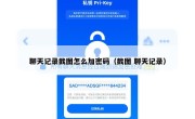 聊天记录截图怎么加密码（截图 聊天记录）