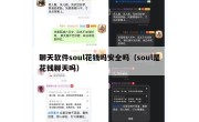 聊天软件soul花钱吗安全吗（soul是花钱聊天吗）