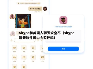 Skype和美国人聊天安全不（skype聊天软件国内会监控吗）