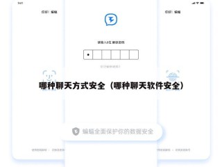 哪种聊天方式安全（哪种聊天软件安全）