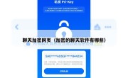 聊天加密网页（加密的聊天软件有哪些）