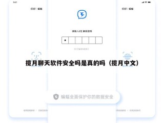 揽月聊天软件安全吗是真的吗（揽月中文）