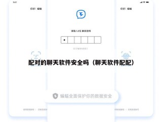 配对的聊天软件安全吗（聊天软件配配）