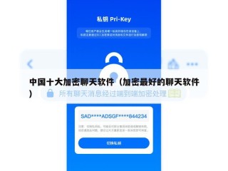 中国十大加密聊天软件（加密最好的聊天软件）