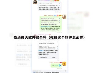 夜语聊天软件安全吗（夜聊这个软件怎么样）