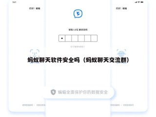 蚂蚁聊天软件安全吗（蚂蚁聊天交流群）
