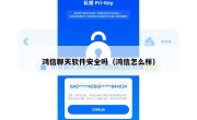 鸿信聊天软件安全吗（鸿信怎么样）
