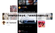 飞秋聊天软件安全吗（飞秋如何查找聊天记录）
