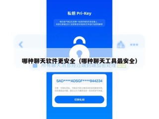 哪种聊天软件更安全（哪种聊天工具最安全）