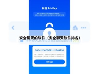 安全聊天的软件（安全聊天软件排名）